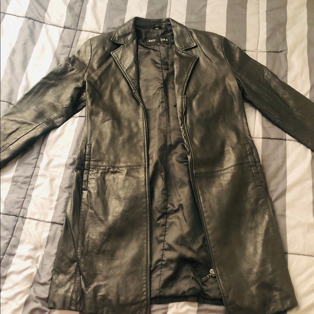 leather jacket